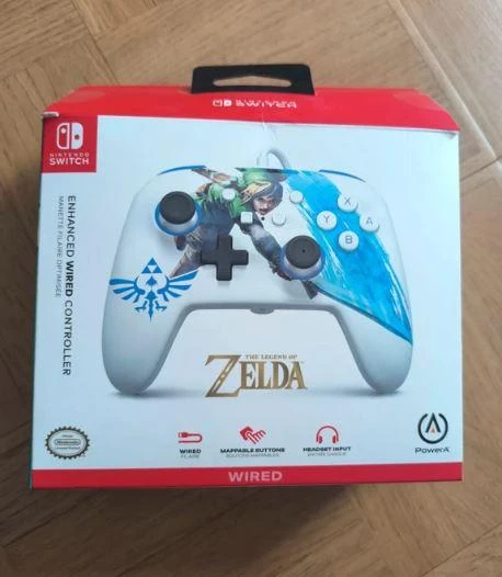 Zelda Edition Switch controller zo goed als nieuw – photo 4